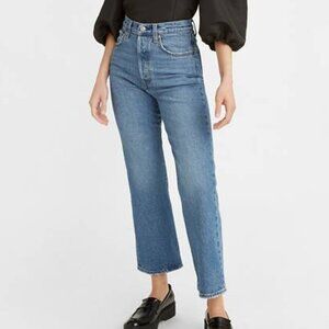 Levi's Ribcage Crop Boot Jazz Icon Denim Jeans